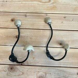 Pair of Anthropologie Hooks